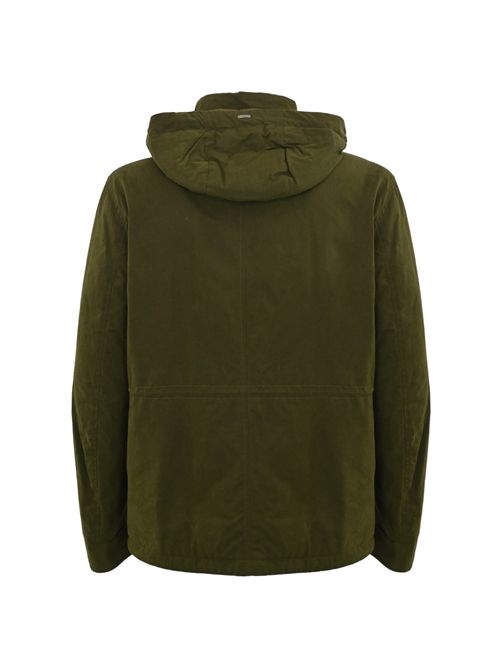 Parka corto in cotone waxed tech Herno | PI001250U 13800Z7740